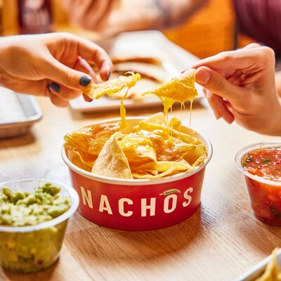 nachos cheddar à partager restaurant mexicain